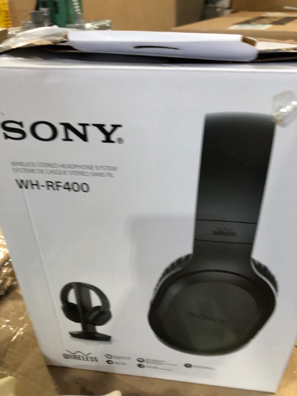 Photo 6 of Sony RF400 Wireless Home Theater Headphones for Watching TV ***NOT TESTED***
