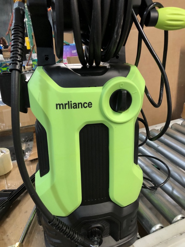 Photo 9 of mrliance Electric Pressure Washer 1.8GPM Power Washer **NOT TESTED** *LOOKS NEW*
