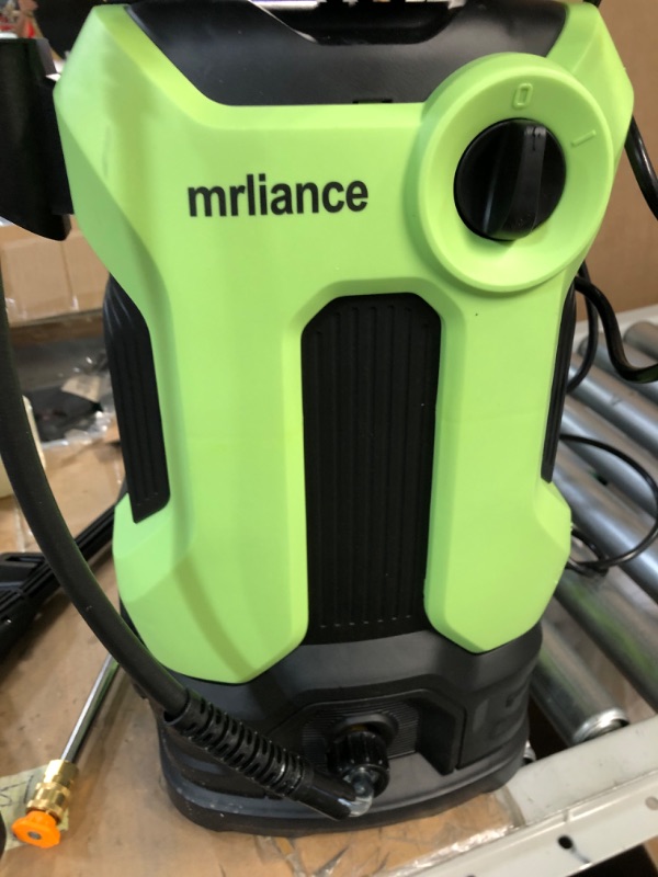 Photo 3 of mrliance Electric Pressure Washer 1.8GPM Power Washer **NOT TESTED** *LOOKS NEW*
