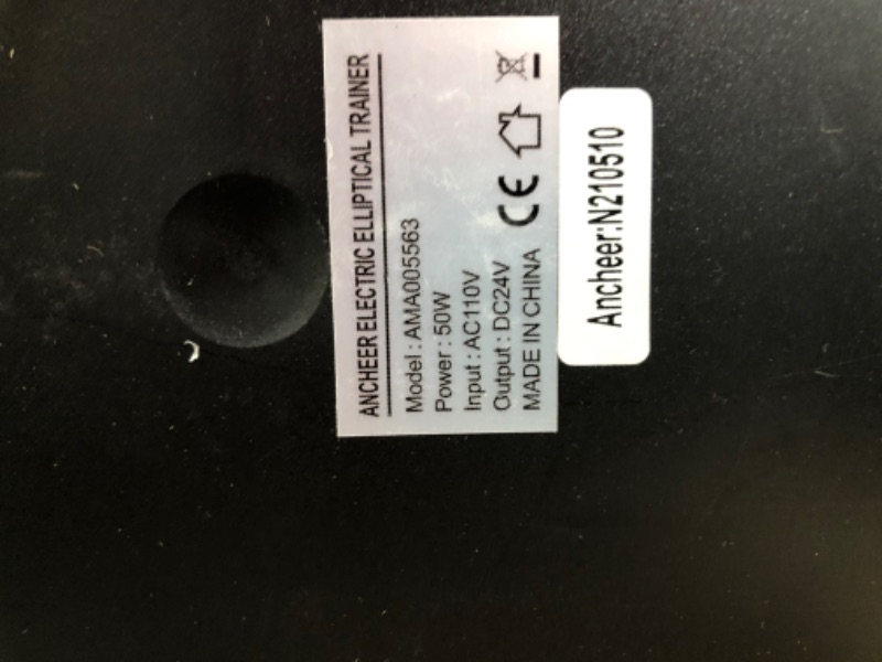 Photo 4 of -USED- ANCHEER Under Desk Electric Mini Elliptical Machine,  Black