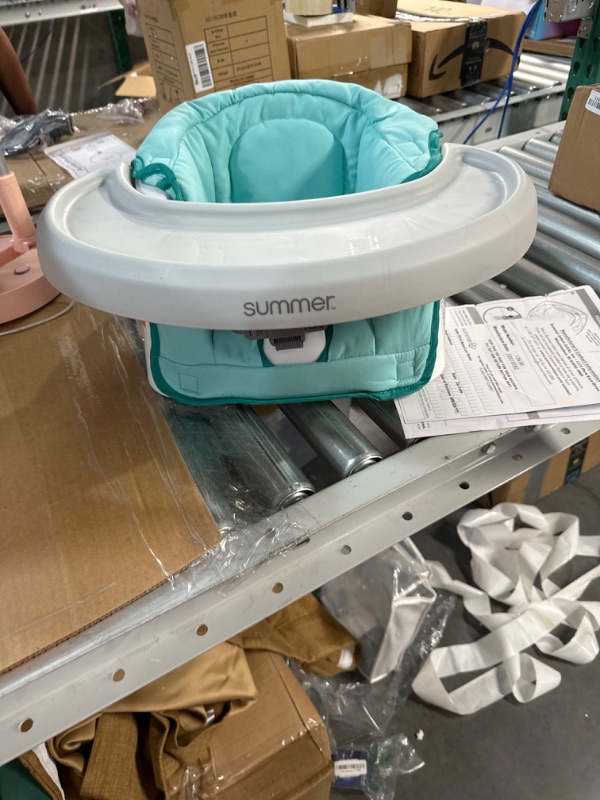 Photo 2 of Visit the Summer Infant Store
4.3 out of 5 stars 18,297 Reviews
Summer Deluxe Comfort Folding Booster, Elephant Love
Amazon's
Choice
in Hook-on & Booster Seats by Summer Infant