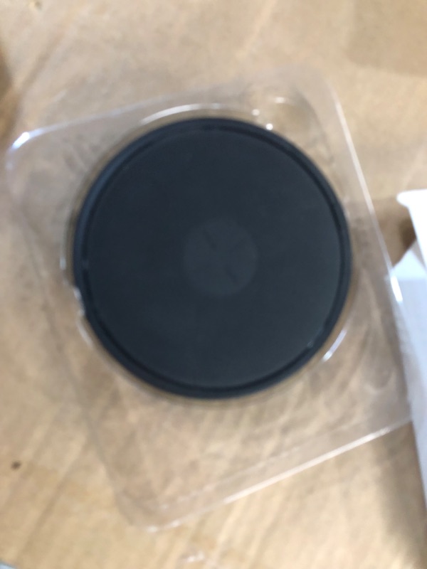 Photo 2 of EarFun 15W Wireless Charger, Qi-Certified 15W Max Fast Wireless Charging Pad Compatible with iPhone 13/13 mini/13Pro Max/12/11 Pro Max, Samsung Galaxy S10/S10E/Note 10, AirPods Pro (No AC Adapter)