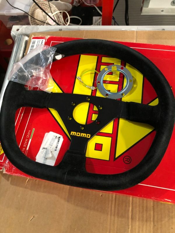 Photo 2 of MOMO R1988_32S Mod 88 320 mm Suede Steering Wheel