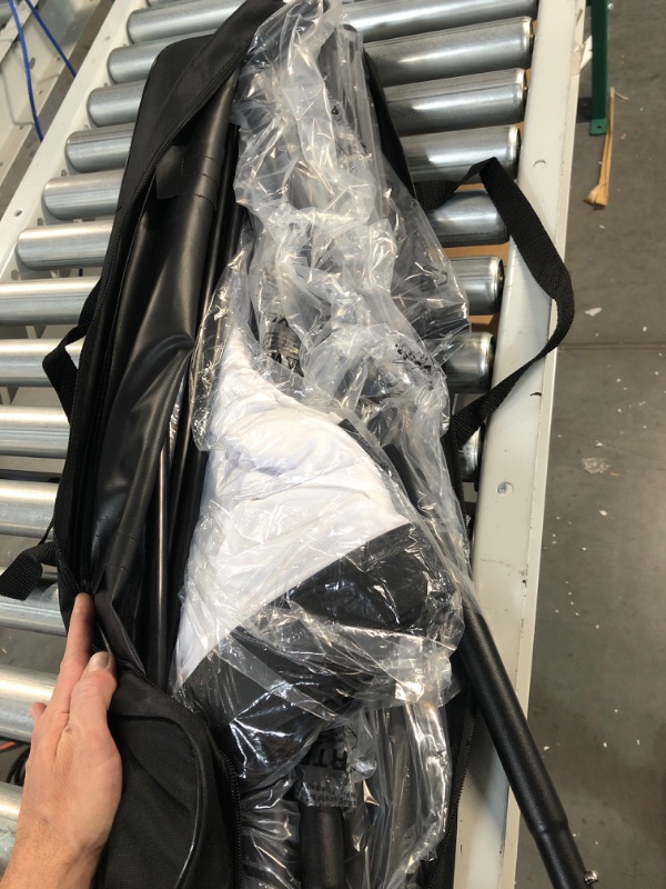 Photo 1 of Projector Screen with Stand Foldable Portable Movie Screen 100 Inch?16?9?