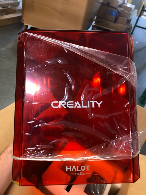 Photo 3 of Creality HALOT ONE Resin 3D Printer with 5.96 inches 2K Mono LCD, Intergral Light Source and Fast Printing, Precise Z-axis Module and WiFi Control, Assembled Out of The Box