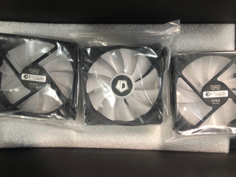 Photo 3 of ID-COOLING ZOOMFLOW 360X Snow CPU Water Cooler 5V Addressable RGB AIO Cooler 360mm CPU Liquid Cooler 3X120mm RGB Fan, Intel 115X/1200/2066, AMD AM4/AM5 360mm Radiator ZOOMFLOW 360X SNOW