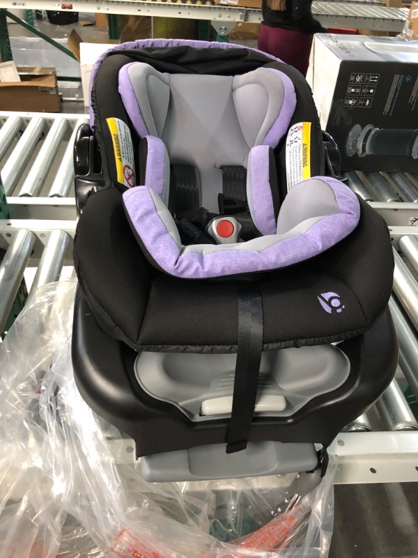 Photo 3 of Baby Trend Secure Snap Tech 35 Infant Car Seat, Lavender Ice 