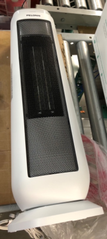 Photo 1 of PELONIS PHTPU1501 Ceramic Tower 1500W Indoor Space Heater White