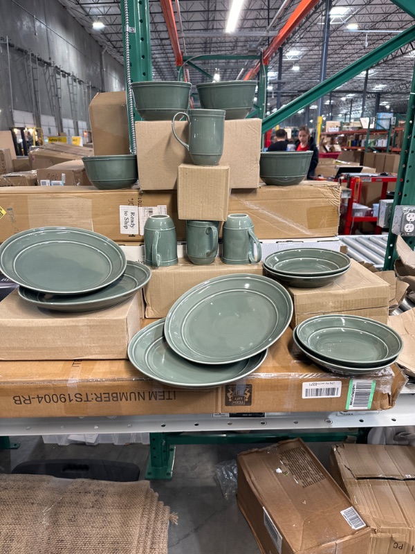 Photo 2 of 16pc Porcelain Courtland Dinnerware Set - Threshold™