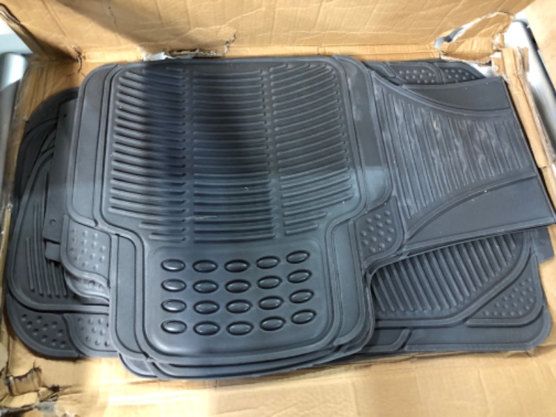 Photo 2 of [USED] BDK Original ProLiner 3 Piece Heavy Duty Front & Rear Rubber Floor Mats