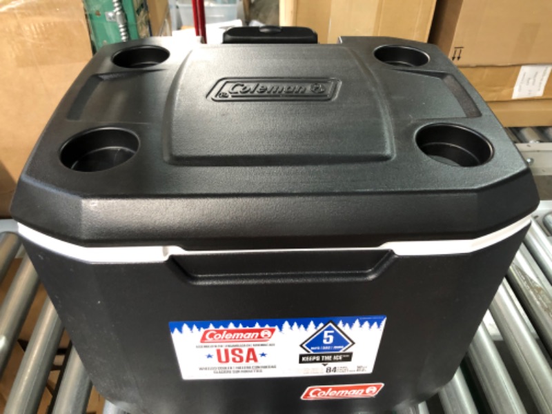 Photo 3 of [USED] Coleman Rolling Cooler | 50 Quart