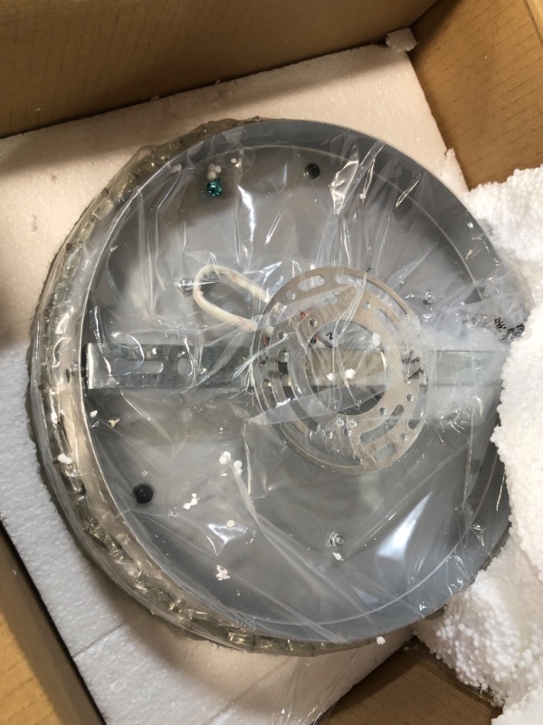 Photo 2 of [USED] Crystal Chandeliers Flush Mount LED Ceiling Light Fixture