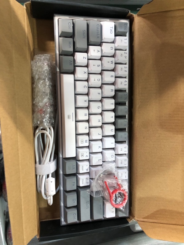 Photo 2 of [USED] Redragon K617 Fizz 60% Wired RGB Gaming Keyboard