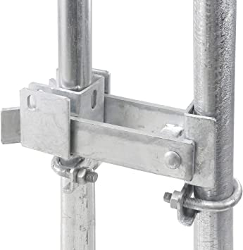 Photo 1 of [USED] Chain Link Fence Commercial Double Gate Latch 1-5/8" or 2" Frame