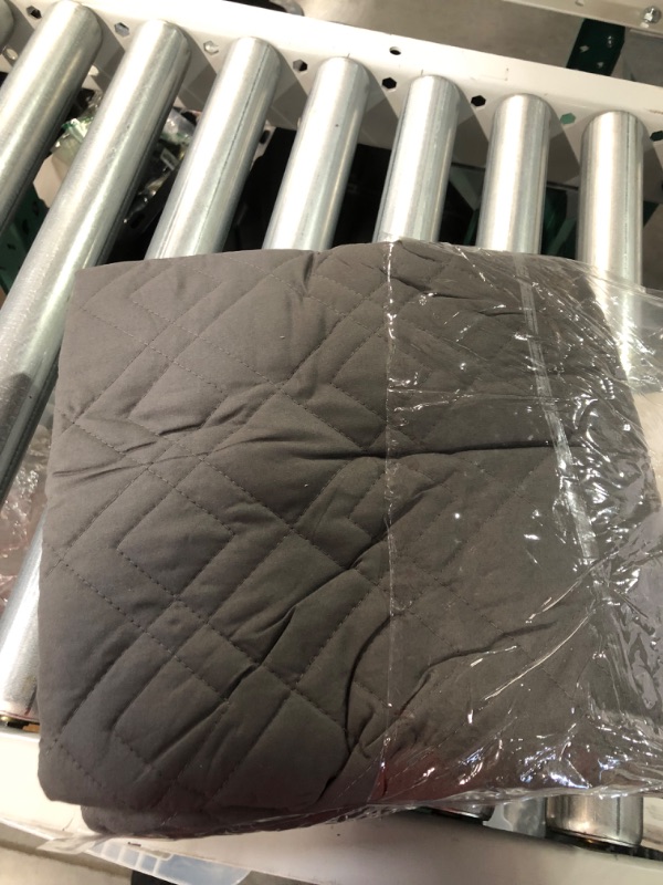 Photo 2 of [USED] Ameritex Waterproof Nonslip Recliner Cover  (23", Dark Grey)