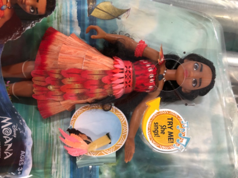 Photo 4 of [SET] Disney Moana Doll + Octopus Bubble Machine