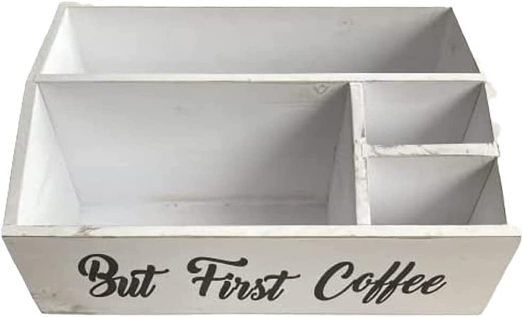 Photo 1 of (paint scrapes are the design) Coffee Station Organizer, 