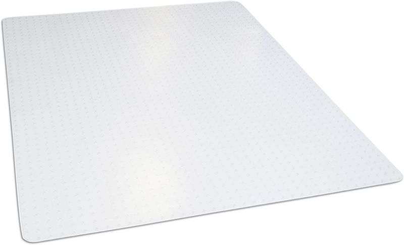 Photo 1 of Clear Rectangle Office Chair Mat