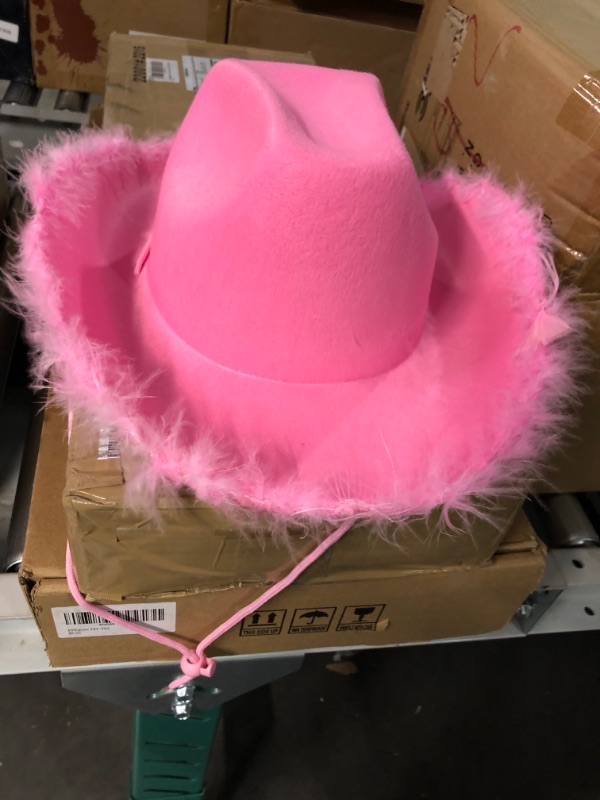 Photo 2 of Juvolicious Pink Cowboy Hat