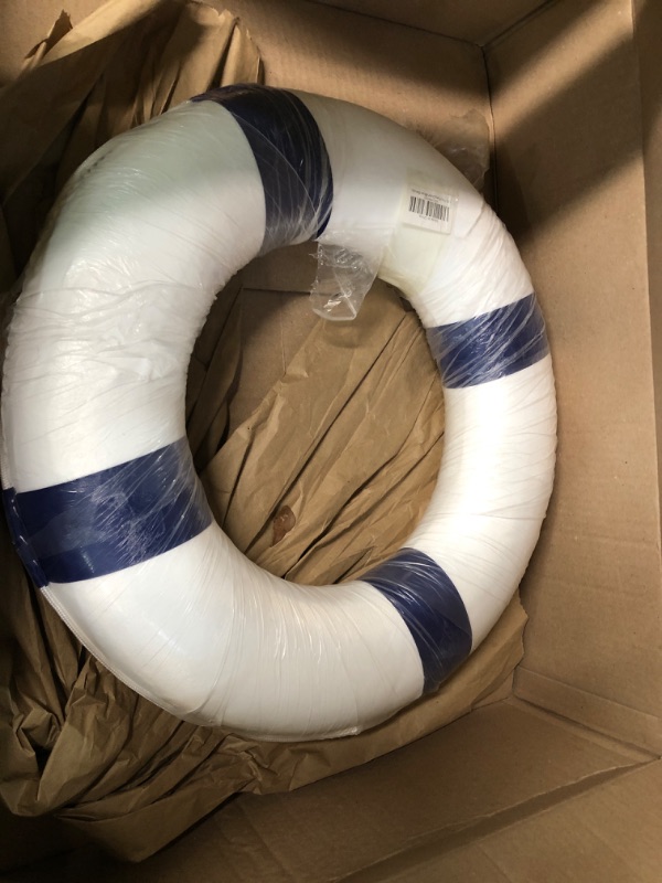 Photo 2 of 20 inch/50cm Small Diameter Swim Foam Ring Buoy Swimming Pool Safety Life Preserver 