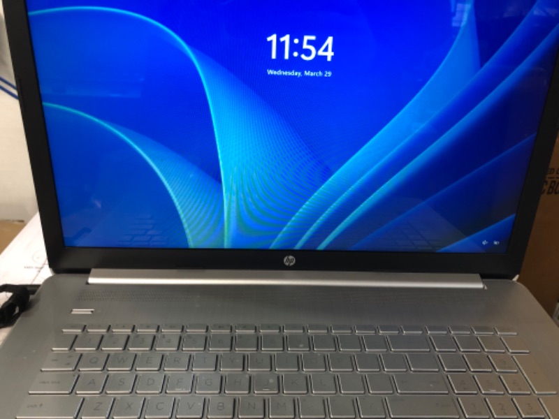 Photo 4 of *SEE NOTES*  HP 17 Laptop PC, 11 Generation Intel Core, 4 GB RAM, 256 GB SSD, UHD Graphics, 17.3" HD+ Display, Windows 11 Home, Wi-Fi & Bluetooth Combo, 7 Ports, Long Battery Life, HD Webcam (17-by4025nr, 2022)