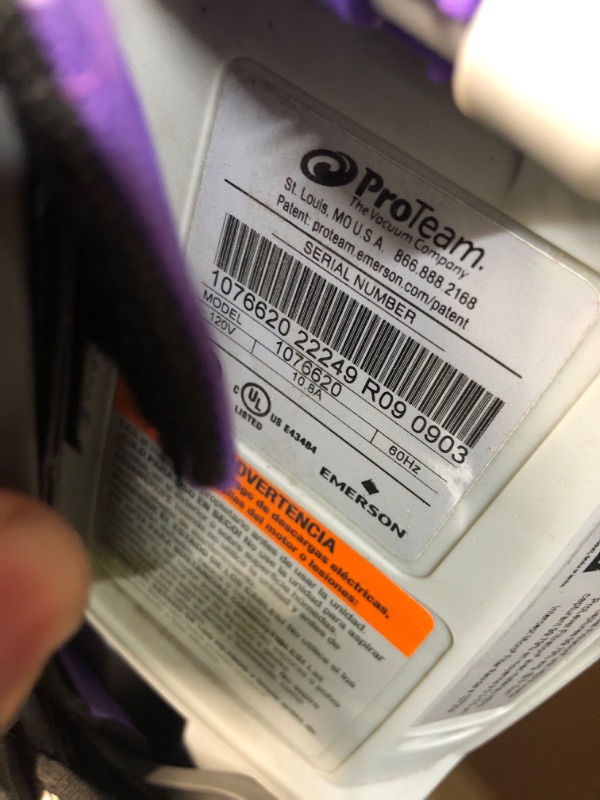 Photo 1 of ProTeam GoFit 3 Commercial Backpack Vacuum with Xover Multi-Surface Telescoping Wand Tool Kit, 3 qt, Corded