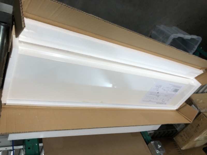 Photo 3 of **USED BUT APPEARS NEW** RANK 9.25" Deep White Floating Shelves 2 Pack