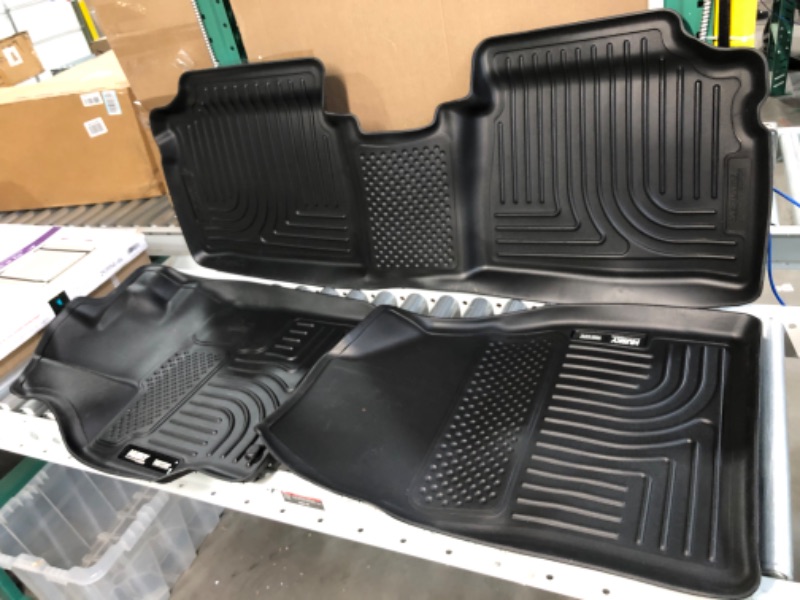 Photo 1 of Husky Liners | Weatherbeater Series | Front & 2nd Seat Floor Liners - Black | 98921 | Fits 2010-2014 Toyota Prius Two/Three/Four/Five 3 Pcs