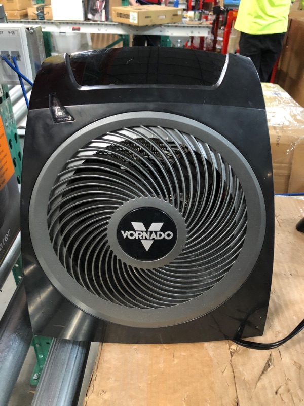 Photo 2 of **FOR PARTS, SEE NOTES**  TAVH10 1500-Watt Whole Room 5118 BTU Electric Fan Heater, Adjustable Thermostat, AutoClimate, Advanced Safety in Black