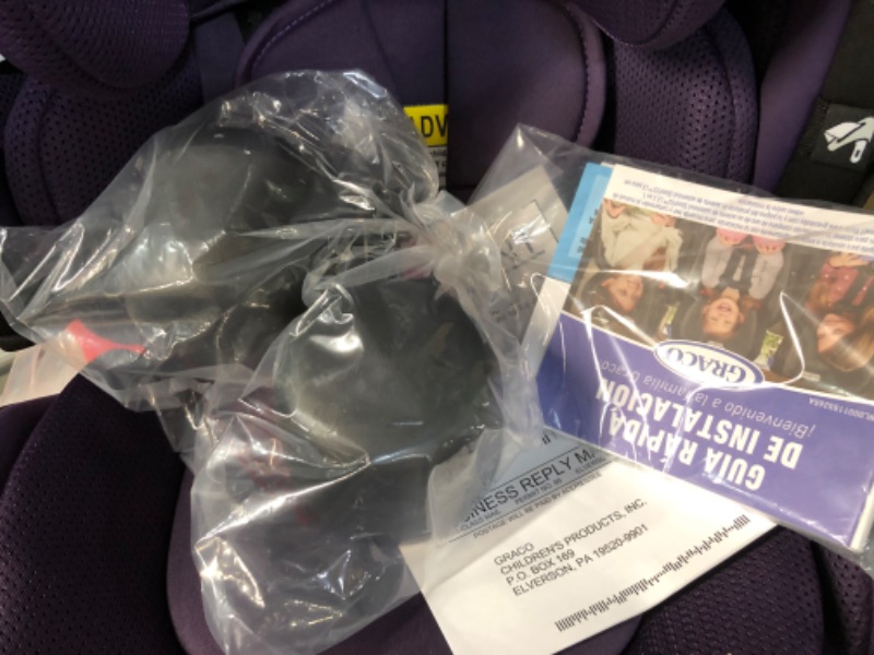 Photo 1 of **USED BUT APPEARS NEW**Graco SlimFit3 LX 3 in 1 Car Seat | Space Saving Car Seat Fits 3 Across in Your Back Seat, Katrina SlimFit w/ 3-Across Fit Katrina