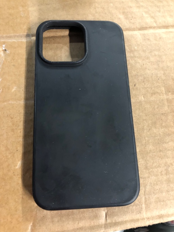 Photo 1 of 14 pro max iphone case 6.7 silicone black **SEE NOTES**
