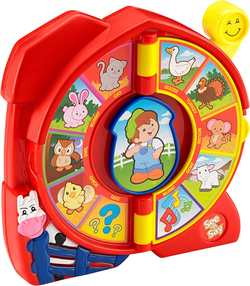 Photo 1 of Fisher-Price Little People Toddler Learning Toy, See 'n Say The Farmer Says, Interactive-Game with Music Sounds and Phrases Ages 18+ Months