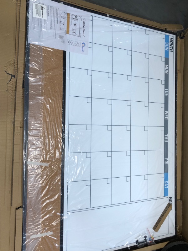 Photo 3 of XBoard Dry Erase Calendar Whiteboard 48 X 36