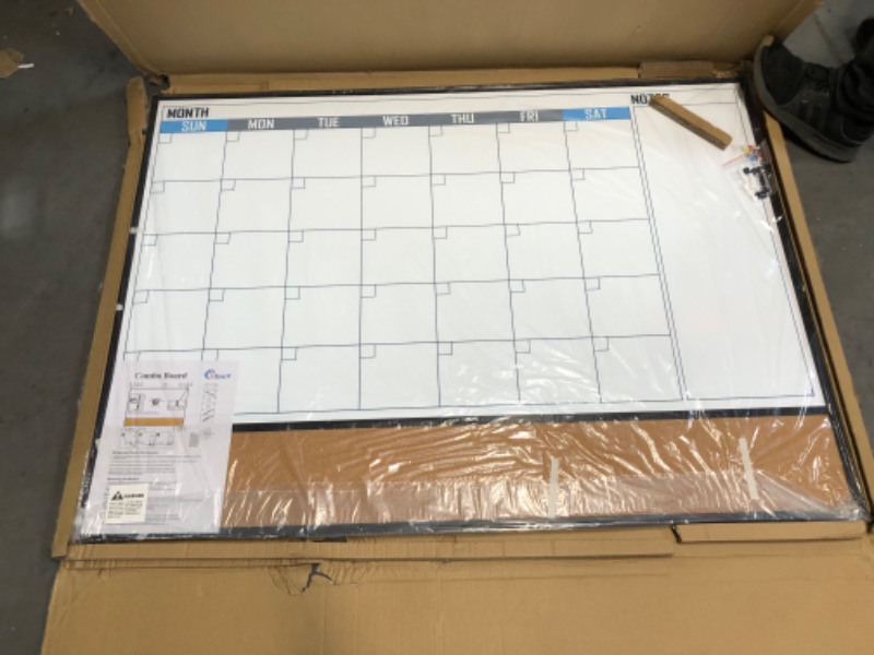 Photo 2 of XBoard Dry Erase Calendar Whiteboard 48 X 36