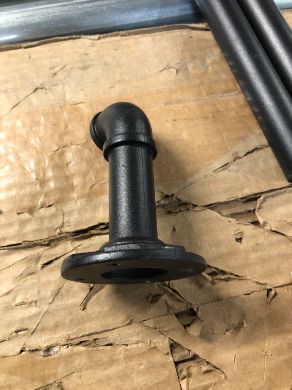 Photo 3 of *SEE NOTESo* Industrial Curtain Rod, Curtain Rods for Windows