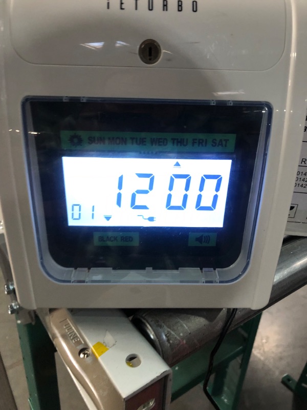 Photo 1 of iETURBO Calculating Time Clock **tested/turns on**