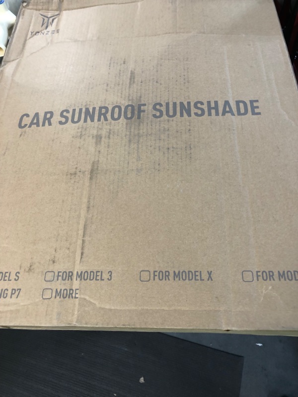 Photo 4 of YONZEE Roof Sunshade for Tesla Model 3, Roof Skylight Glass Sun Shade ***LOOKS NEW***