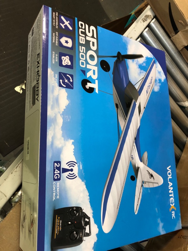 Photo 5 of VOLANTEXRC Sport Cub 500 4Ch RC Trainer Airplane *NOT TESTED* *LOOKS BRAND NEW*
