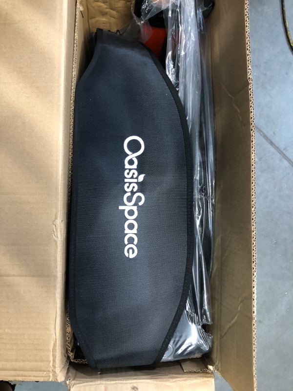 Photo 1 of *GENTLY USED* OasisSpace Heavy Duty Rollator Walker - Pneumatic Rollator Walker with Large Padded Seat & Extra Wide Backrest, Supports up to 450 lbs