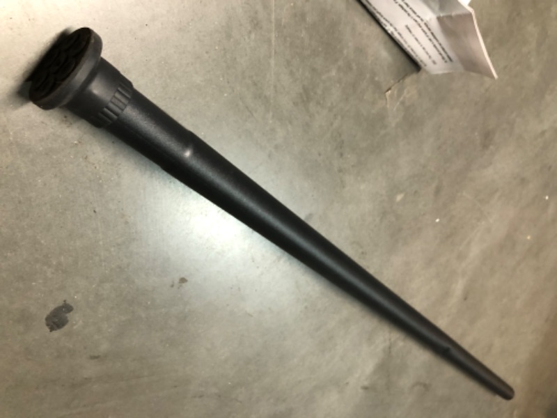 Photo 3 of **USED/MISSING STUFF/SEE NOTES** Room Divider Tension Curtain Rod, Black 122-150Inch Black