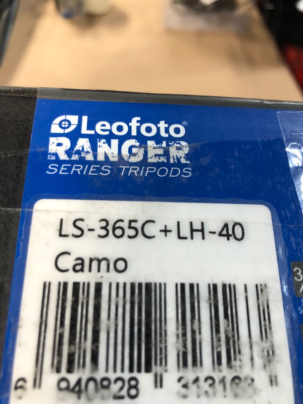 Photo 4 of Leofoto LS-365C CAMO CF Travel Tripod & LH-40 Ball Head 