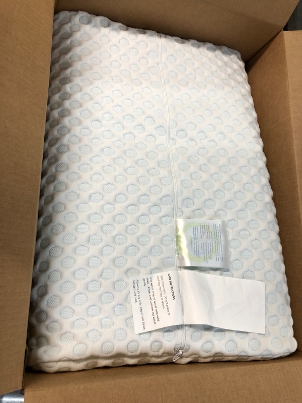 Photo 3 of *Used* Opoiar Cooling Pillow, Ventilated Gel Memory Foam 23.62 "L x 15.75 "W x 4.72"/4 "H