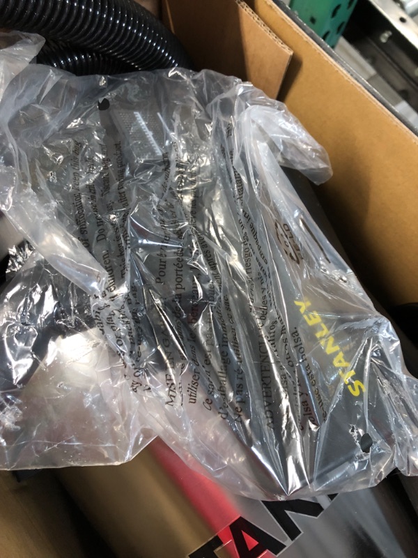Photo 1 of *Minor Scuffs* Stanley - SL18129 Wet/Dry Vacuum, 4 Gallon, 4 Horsepower, Stainless Steel Tank Silver+yellow