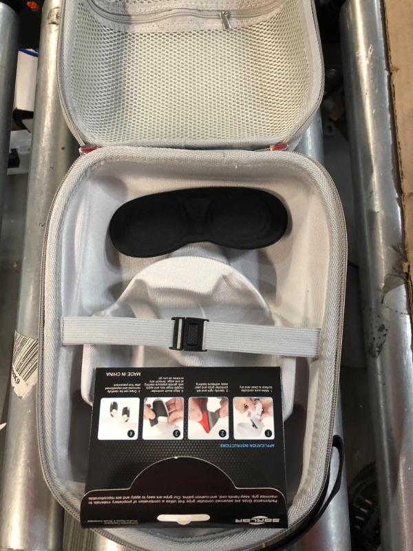 Photo 1 of SARLAR Hard Carrying Case Compatible with Oculus Quest 2 Basic/Elite Version VR Gaming Headset and Touch Controllers Accessories
