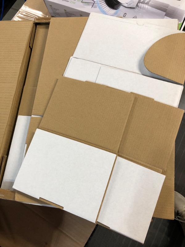 Photo 2 of 10x7x5 White Shipping Boxes 20 Pack