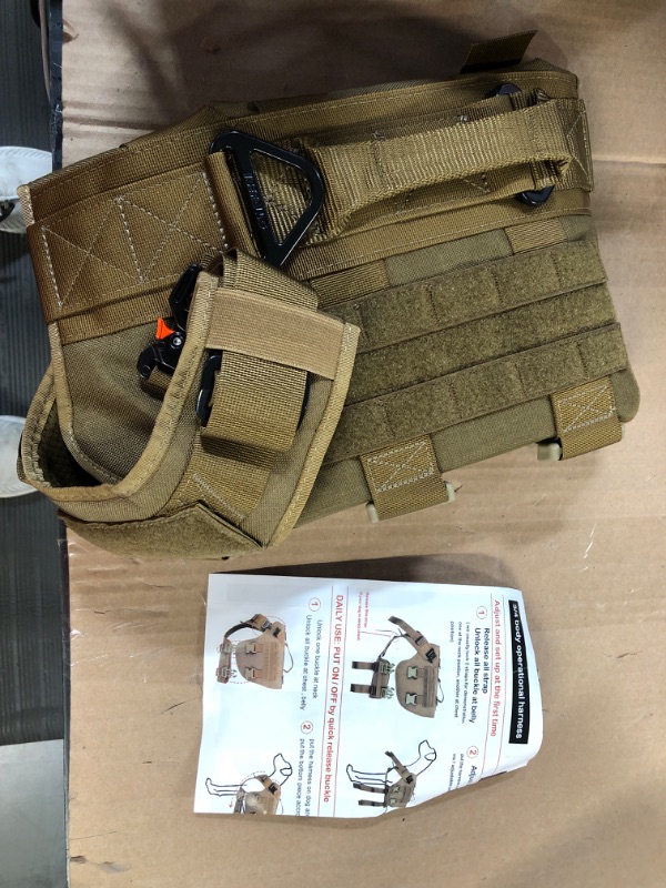 Photo 2 of ICEFANG Tactical Dog Operation Harness  (L (28"-35" Girth))