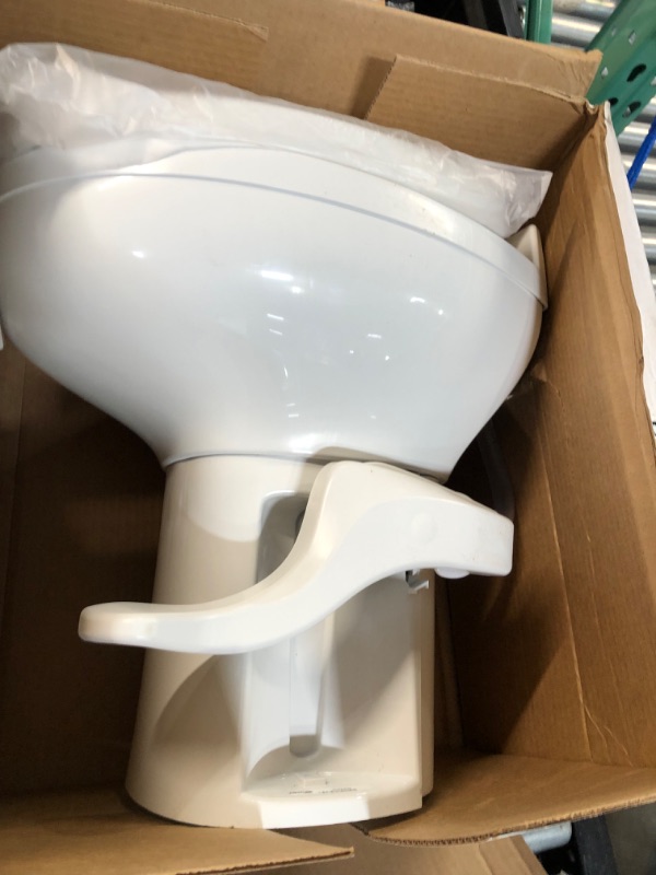 Photo 4 of Aqua-Magic Residence RV toilet / High Profile / White - Thetford 42169 High Toilet