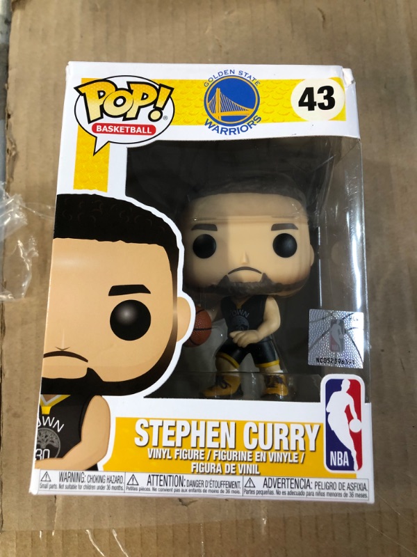 Photo 2 of Funko POP NBA: Warriors - Stephen Curry