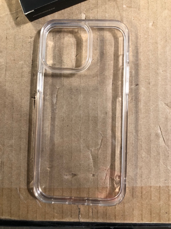 Photo 2 of *Used* CASEKOO Crystal Clear Designed for iPhone 13 Pro Case, Shockproof, 6.1 inch