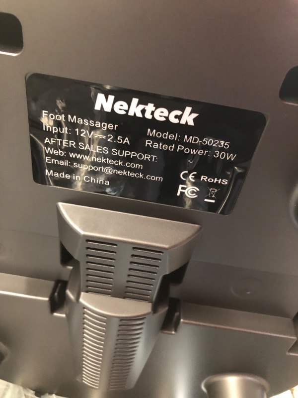 Photo 2 of **Missing Remote** Nekteck Foot Massager Machine, with Heat and Remote